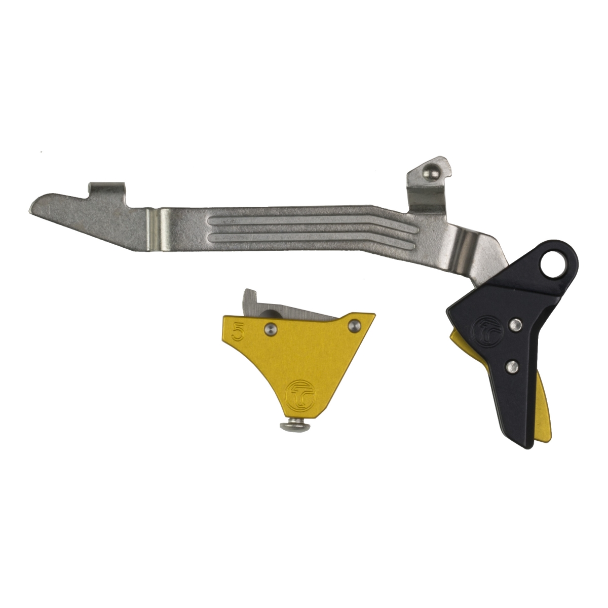 ALPHA GLOCK 5 - GOLD Alpha Competition Trigger for Gen 5 - Anodized & Gold