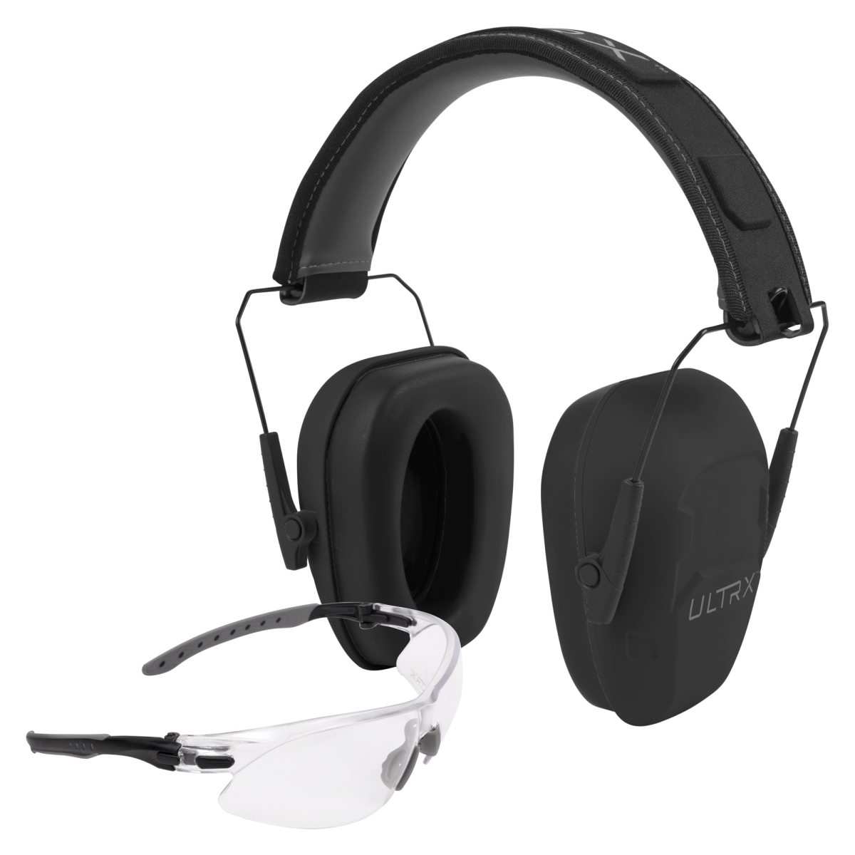 Picture of Allen 4157 ULTRX Hearing & Eye Combo Shield Passive Earmuff - Gray