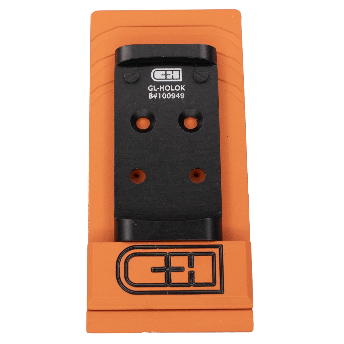 GL-HOLOk V4 Optic Mounting Plate for Glock MOS to Holosun 407K & 507K - Anodized & Black