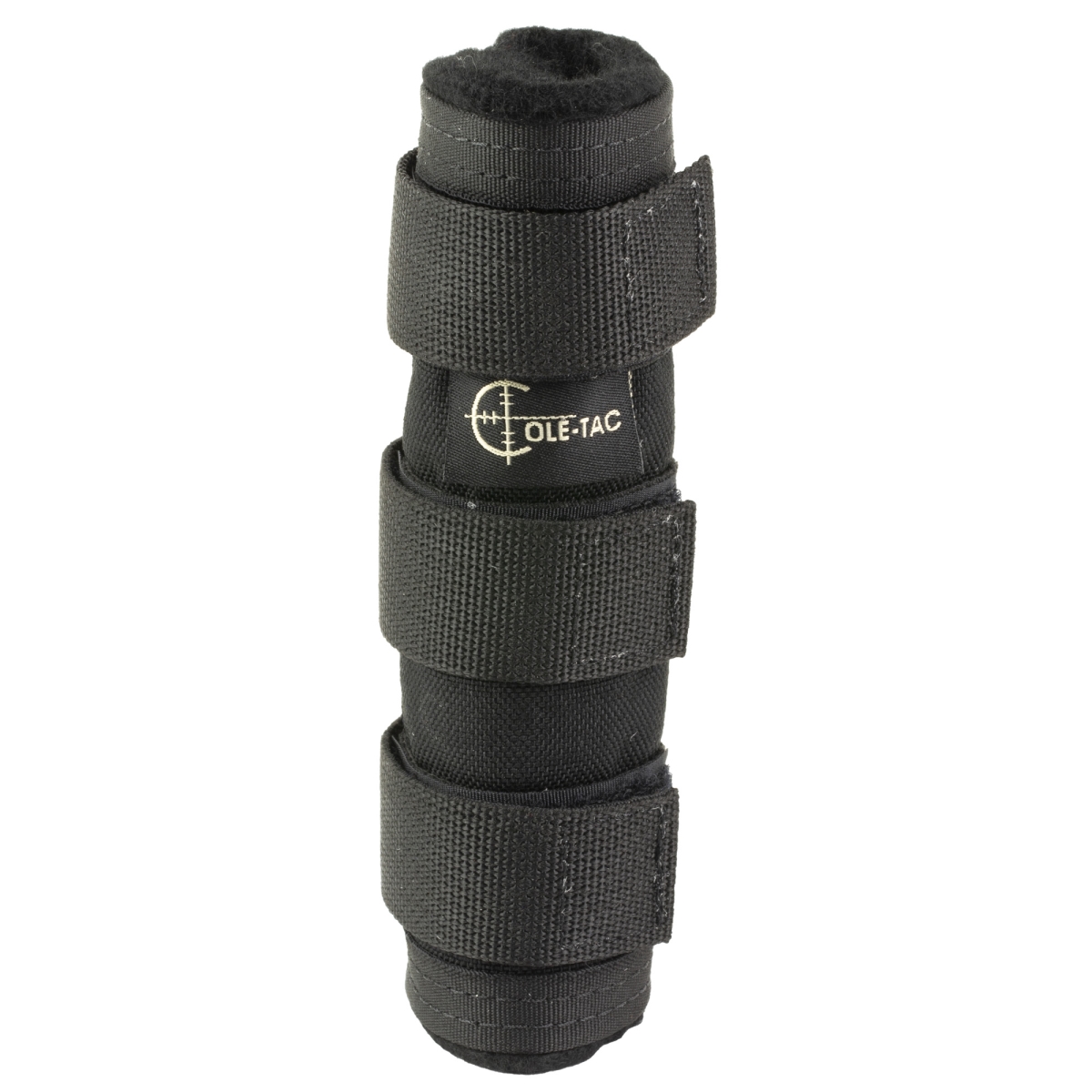 MP101 6 in. Black Metal Python Suppressor Cover for 1-2 in.