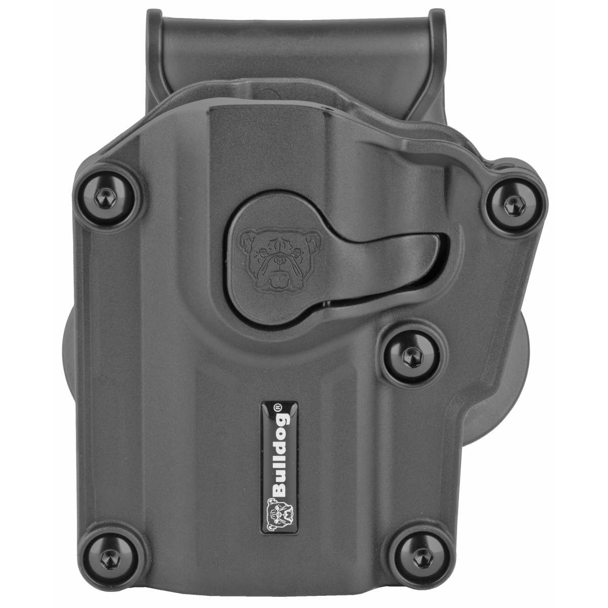 Bulldog Cases MX-001L Max Multi-Fit Polymer Holster with Paddle & Left Hand - Black