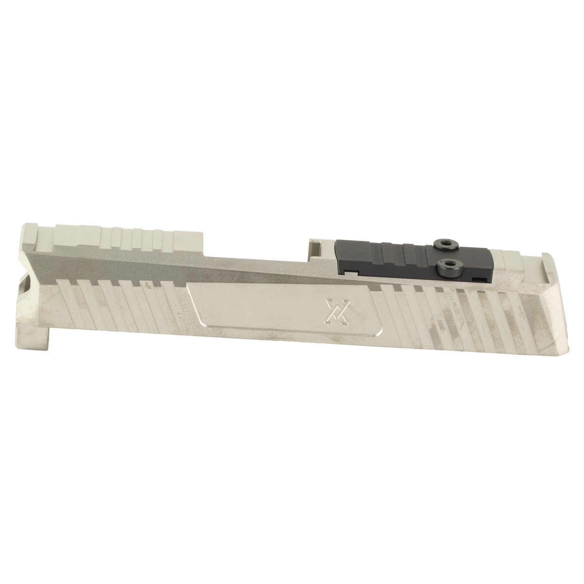 TP-P365DS-SS-RMS Duty Slide Stripped for SIG P365 RMS Optic Cut - Satin Stainless Finish Silver