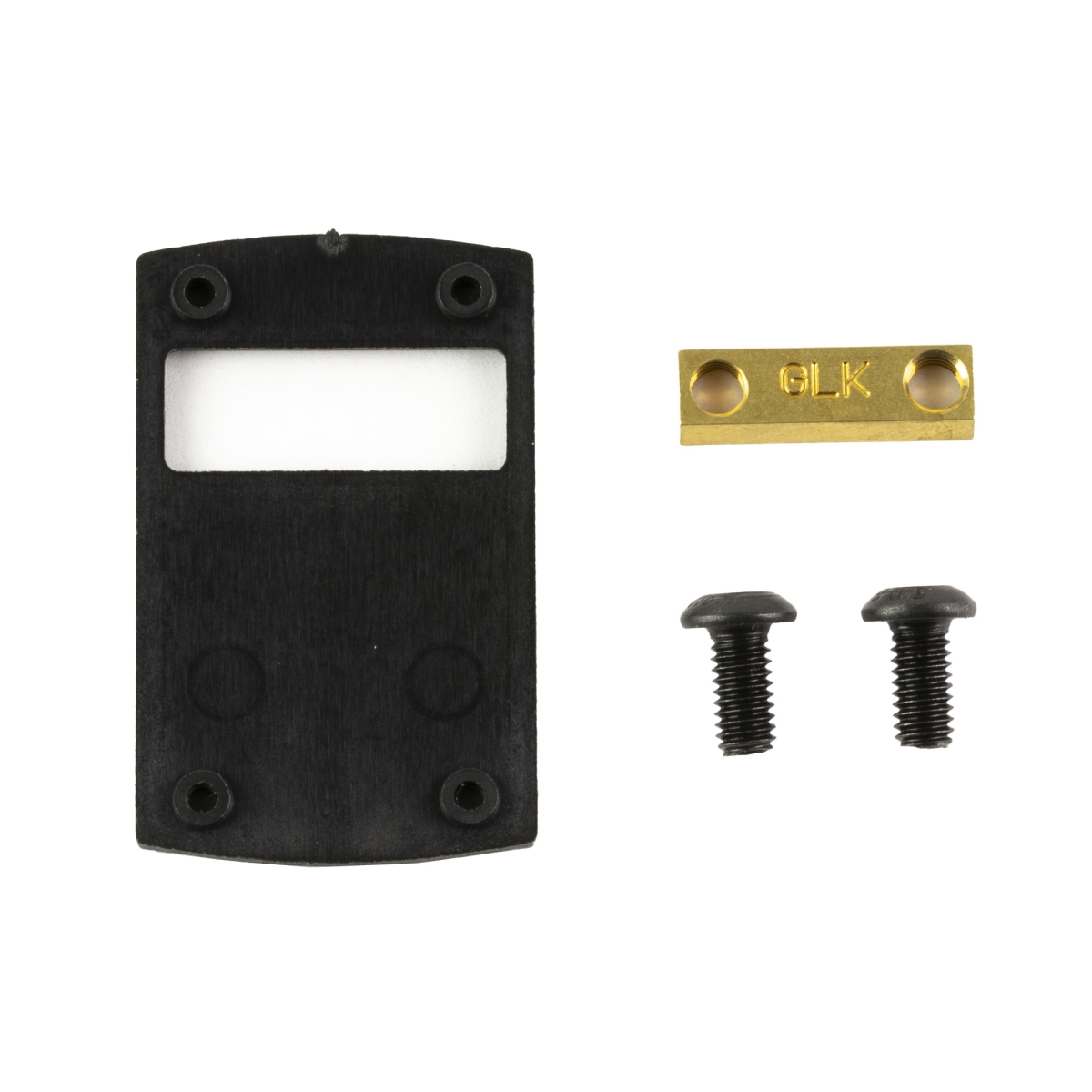 MNT-G21-POLY-SMS-RMS Mounting Plate Low Pro Slide Mount Black for Glock 21