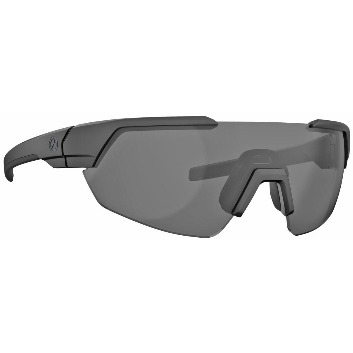 MAG1044-1-001-1100 Polarized Black Frame Defiant Eyewear - Gray Lens