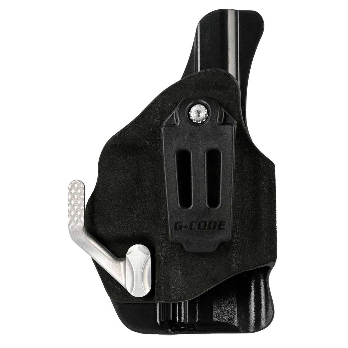 PHCO-186-RH-BK Right Phenom Commando IWB Holster with Rail for Glock 43X - Black