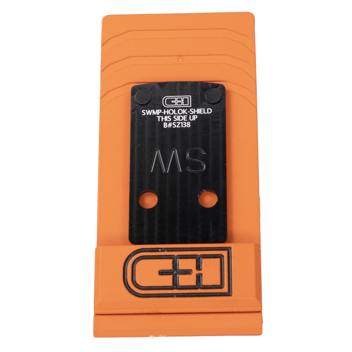 SWMP-HOLOk-SHIELD-PLUS V4 Mounting Plate for Shield Plus Optic Ready Variant to the Holosun 407 & 507K - Anodized Black