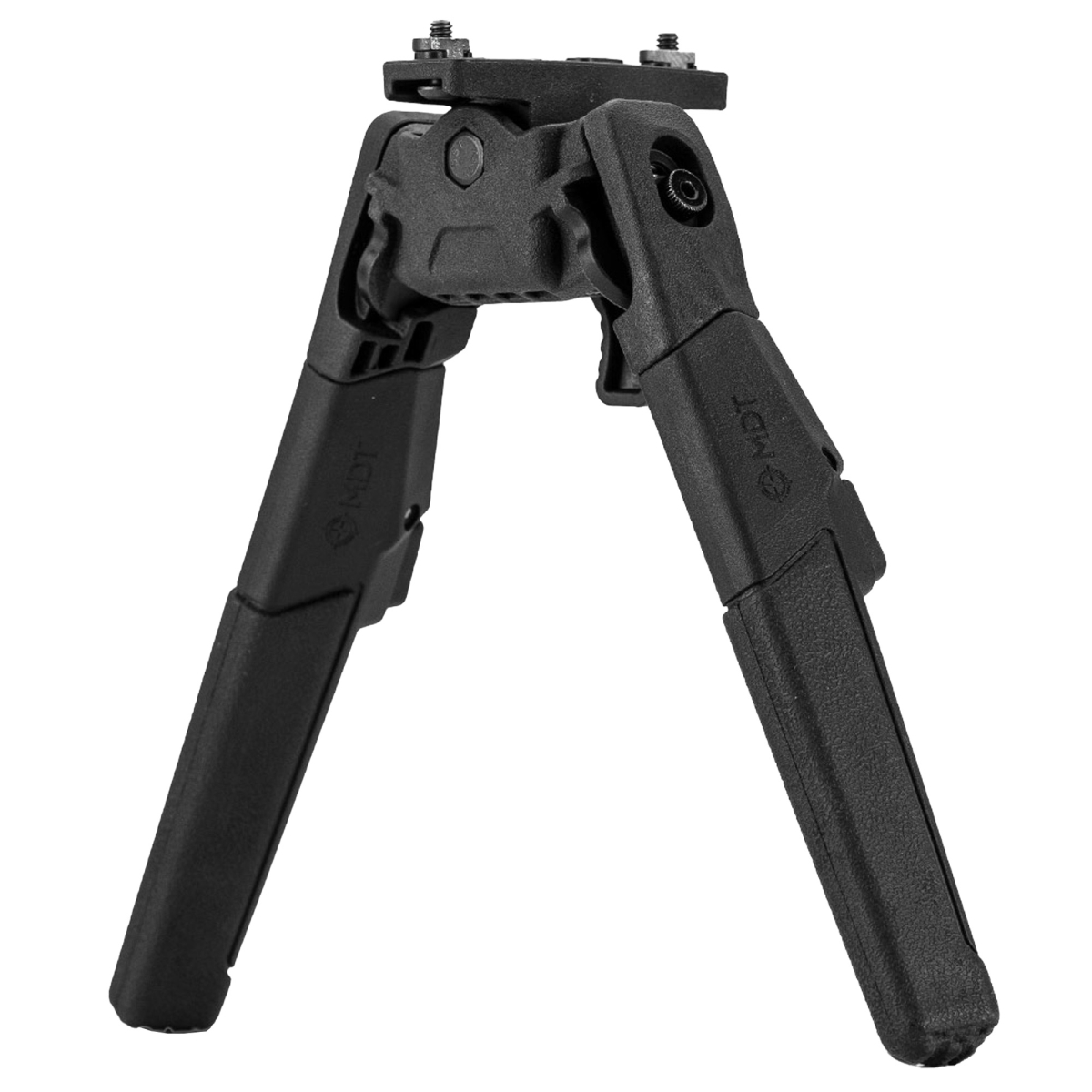 106740-BLK ORYX Bipod with Height Adjustable, Durable Premium Polymer Construction, Rubber Feet & M-LOK Attachment Interface - Matte & Black