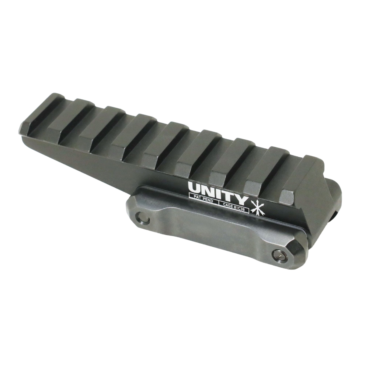 FST-ORB FAST Red Dot Riser for Direct to Picitinny - Anodized & Black