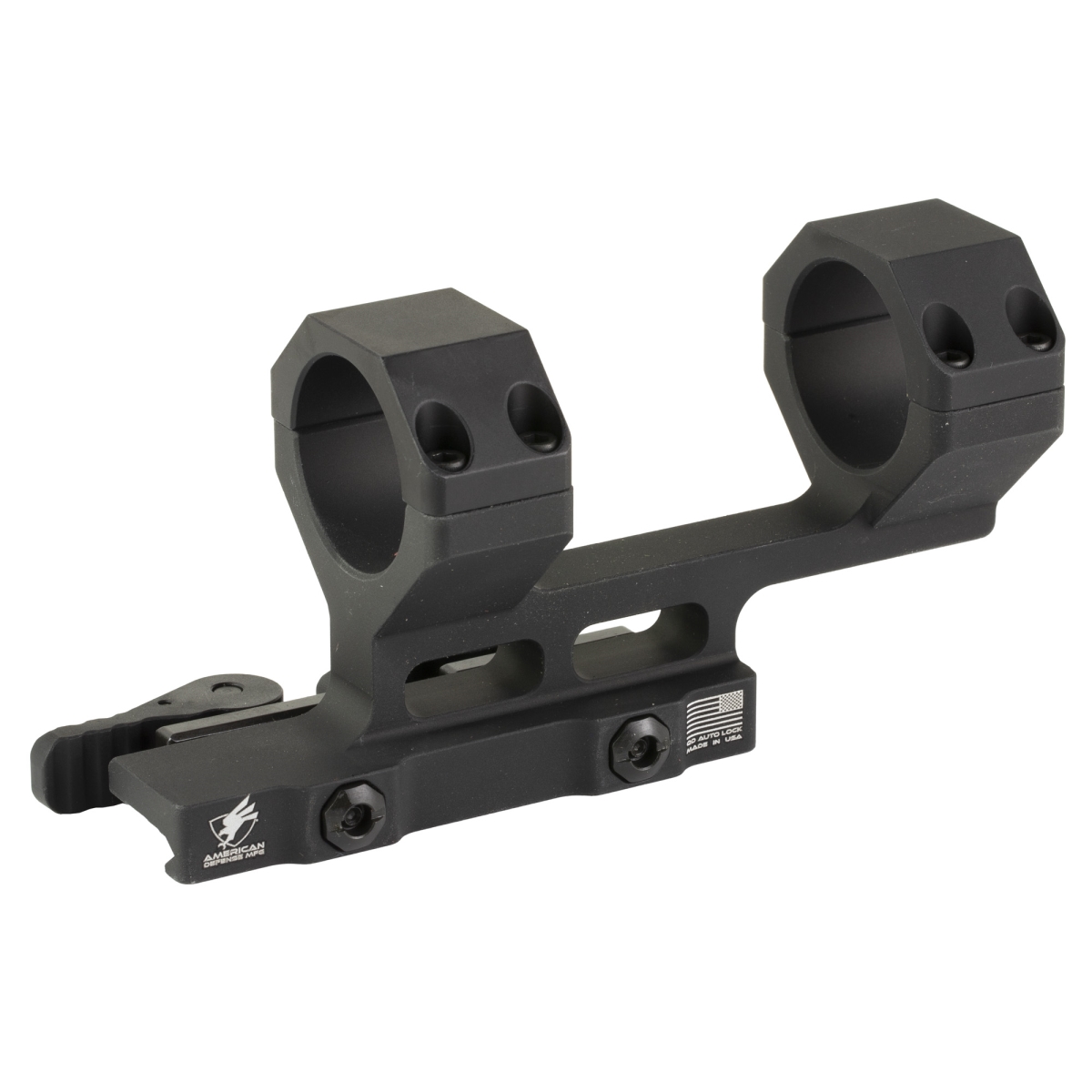 AD-DELTA-C-H-34-STD 34 mm 1.93 in. Height AD-DELTA Quick Detach Scope Mount - Anodized & Black