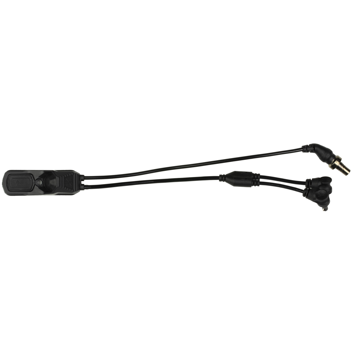 AXNS-SD7B 7 in. AXON Dual Button Remote Switch with Surefire & DBAL Laser Sync Model for Picatinny - Matte & Black