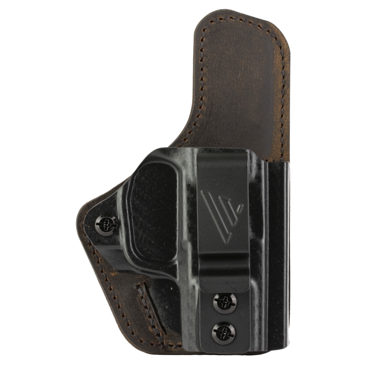 1CC26-21P365 Compound Custom Holster with Inside Waistband Holster for SIG P365 Distressed - Leather & Brown
