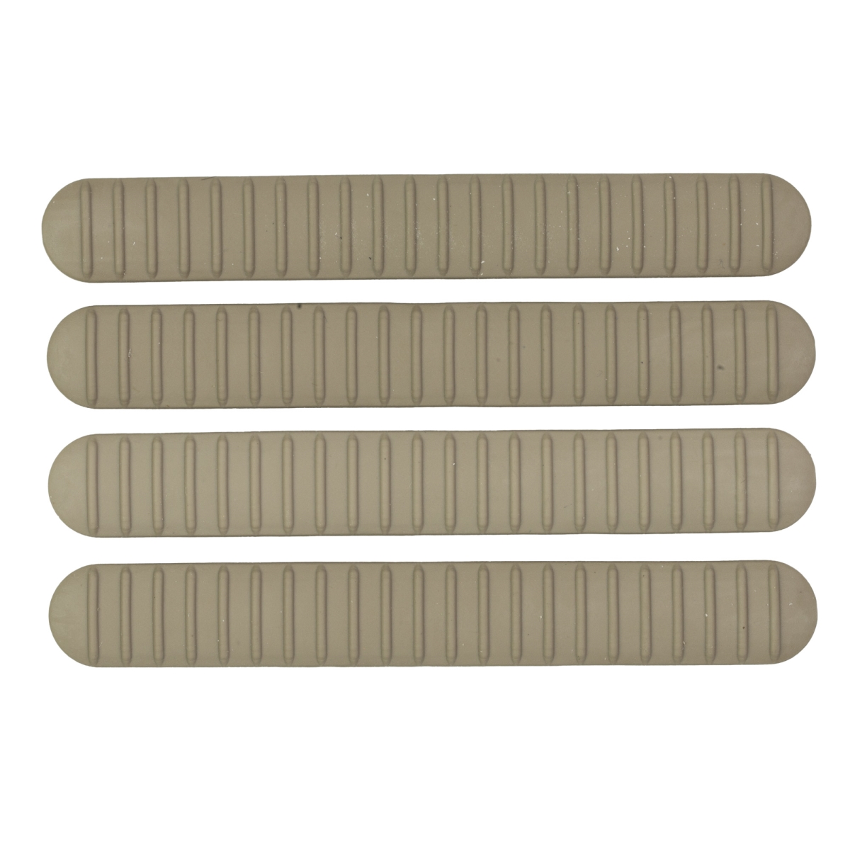 RCM-1257 Rail Covers for M-LOK Rails - Matte Flat Dark Earth - Pack of 4