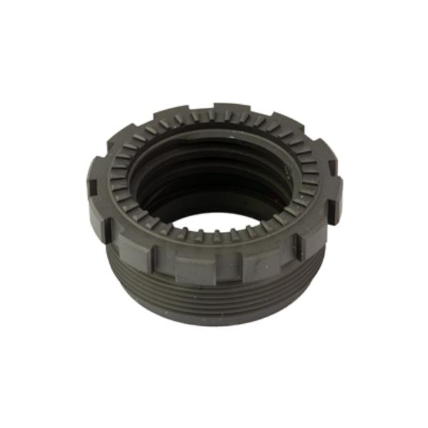 YHM-3051-Ti 1.37-24 Rear Mounting Threads Kurz QD Adapter - Titanium Matte & Black