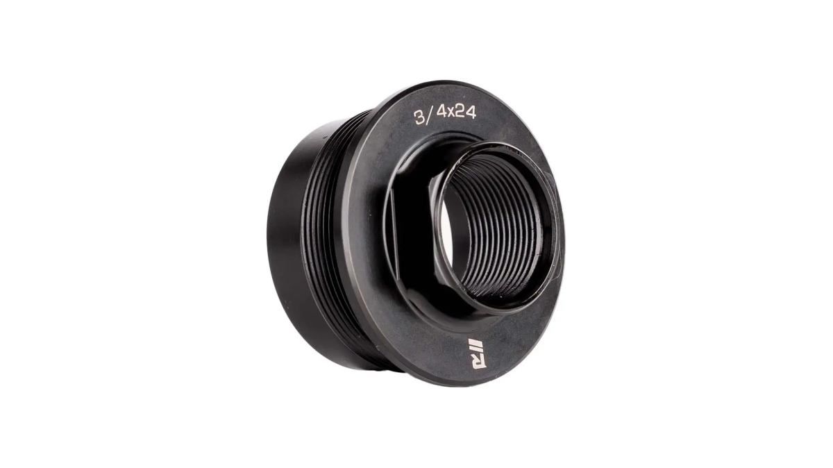 DTM001 0.62 x 24 to 1.375 in. x 24 Pattern Universal Direct Thread Mount - Matte Finish & Black