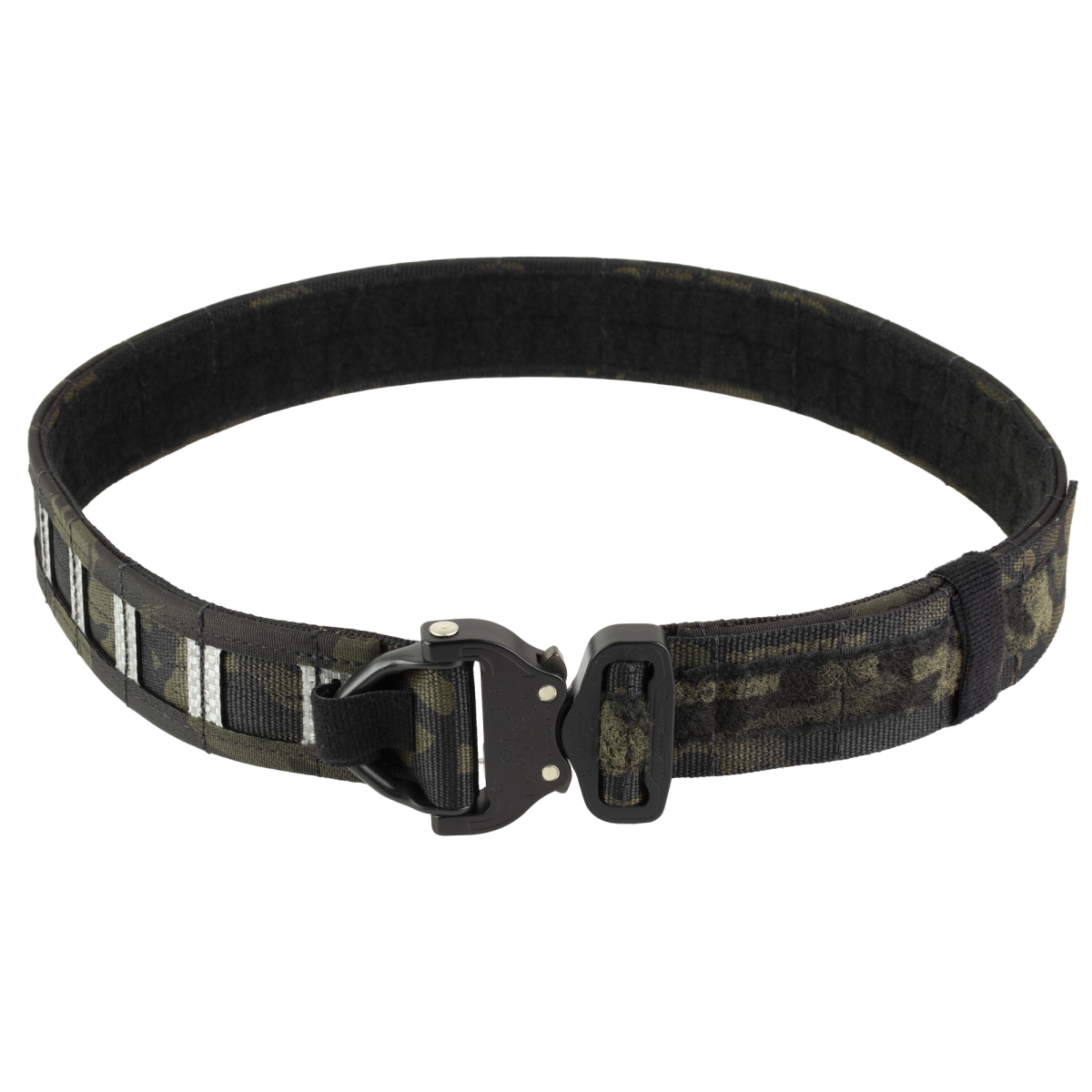 GEAR-ABSV3-MCB-L Assaulter Belt System with 20 Molle Sections - Multicam Black - Large