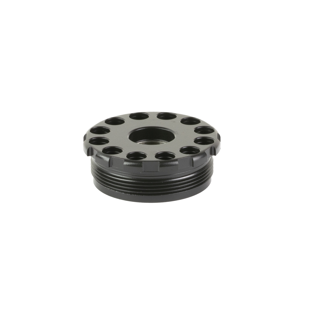 DTA-1228 0.5 x 28 Thread Pitch DTA Mount for Ancho Suppressors - Matte & Black