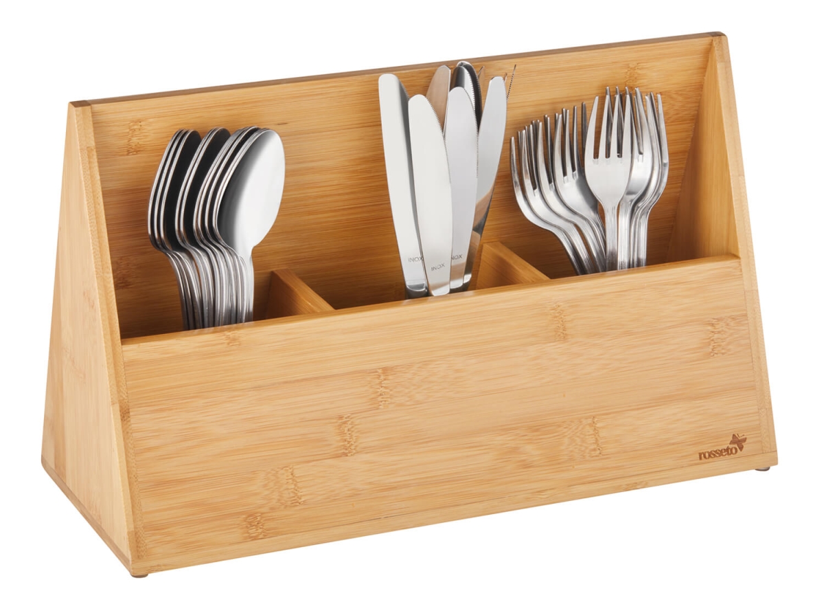 Picture of Rosseto SB110 Natura Bamboo Cutlery Holder