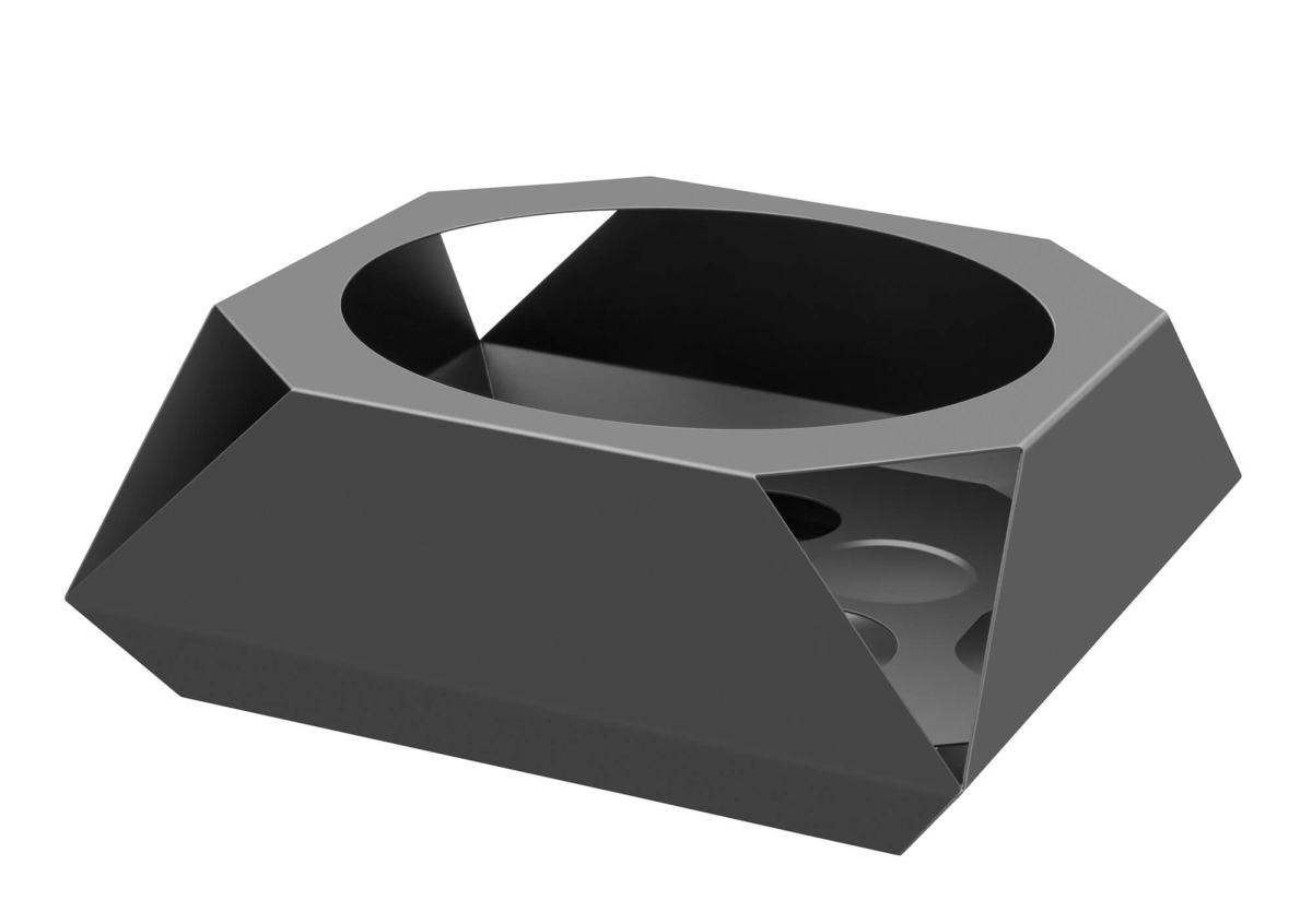 Picture of Rosseto SM284 Round Diamond Multi-Chef Black Frame