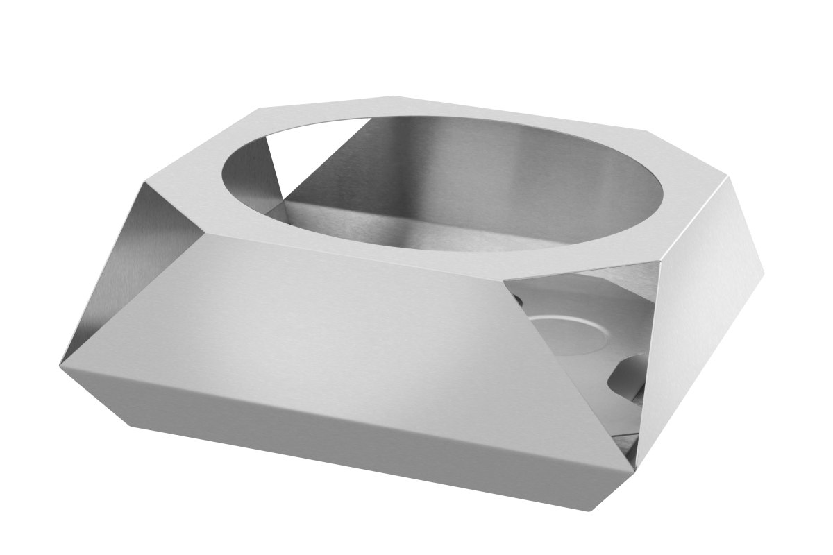 Picture of Rosseto SM283 Round Diamond Multi-Chef Stainless Steel Frame