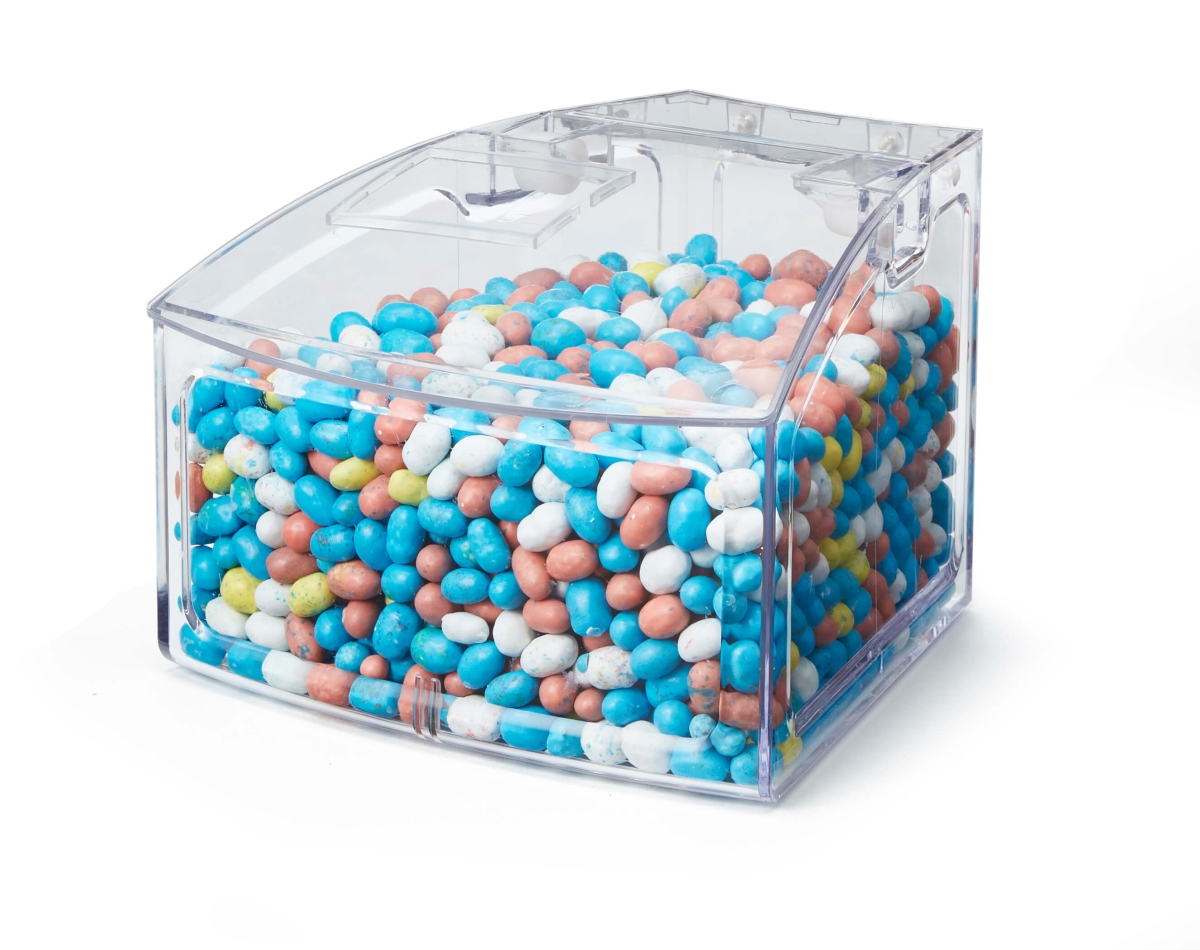 Rosseto SA131 1.5 gal Clear Scoop Bin with Scoop