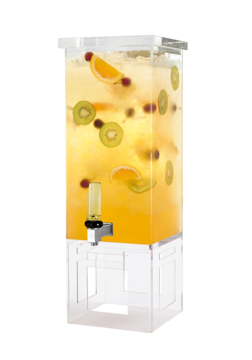 Picture of Rosseto LD194 3 gal Square Clear Acrylic Base Beverage Dispenser