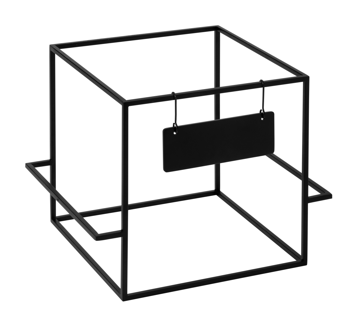 Rosseto RBM700 Sky Rize Quad Riser with 1 Hanging Sign, Black