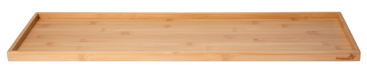 Rosseto RBS300 Sky Rize Rectangle Bamboo Shelf, Gold - Large