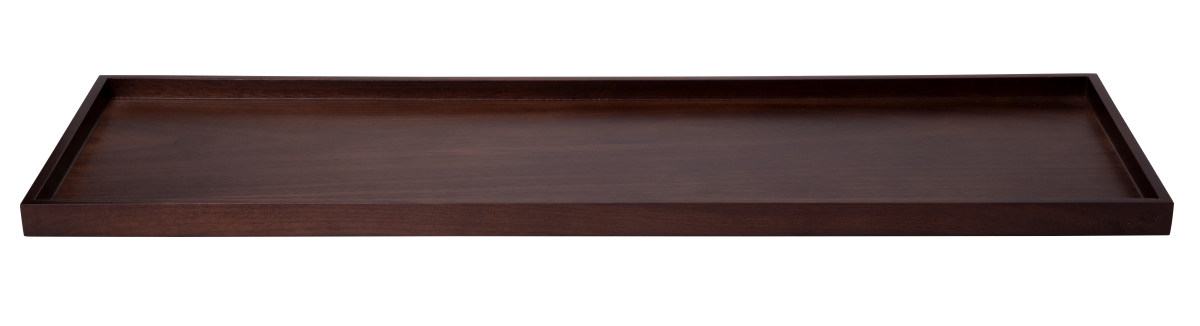 Picture of Rosseto RWS300 Sky Rize Rectangle Walnut Shelf&#44; Brown - Large