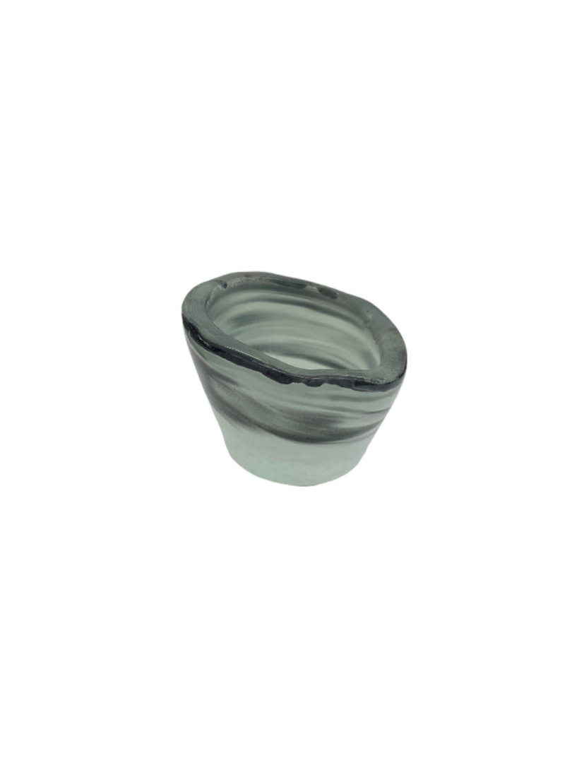 Picture of Rosseto GLS065BW Aroma Mini Round Conical Bowl&#44; White & Black