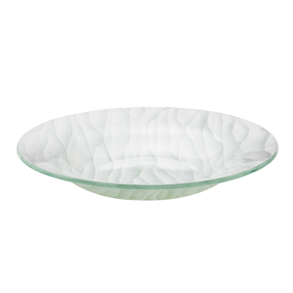 Picture of Rosseto GLS068W Sahara White Hat-Shaped Round Bowl