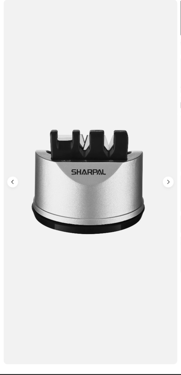 Picture of SHARPAL 47796 Kitchen Knife Scissors Sharpener Sharpening Tool for Straight & Serrated Knives