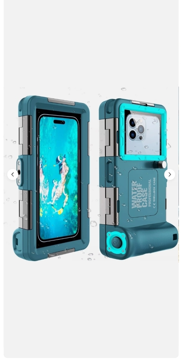 Picture of Max Cases 35688 Underwater Snorkeling Diving Phone Case for iPhone 16/15/14/13/12/11Pro Max/XR/X