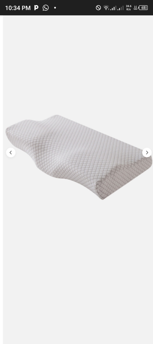 Contour Contour memory foam pillow