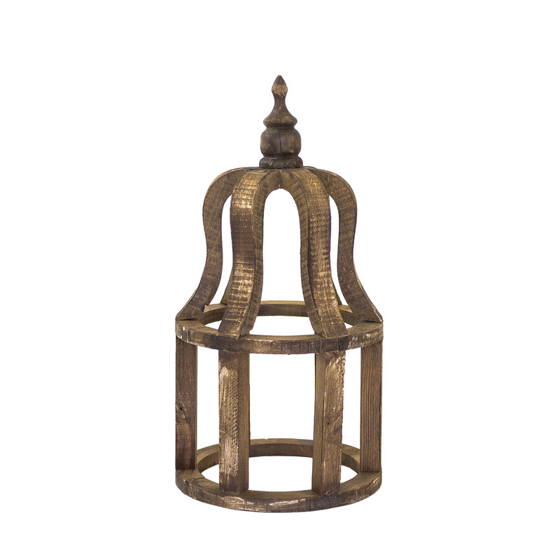 Picture of Rustic Arrow 12803 Round Candle Holders Lantern