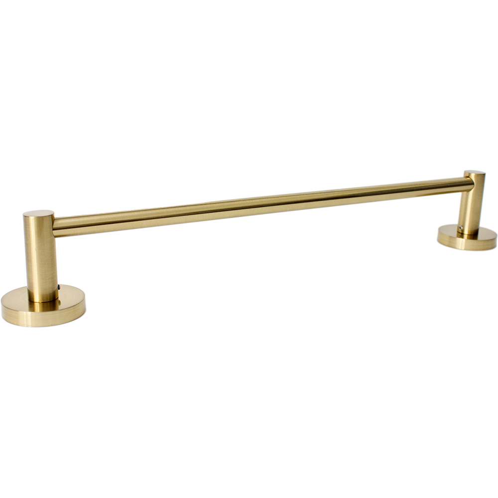 Picture of Rusticware 8924SB 24 in. Urban Modern Square Towel Bar Satin Brass