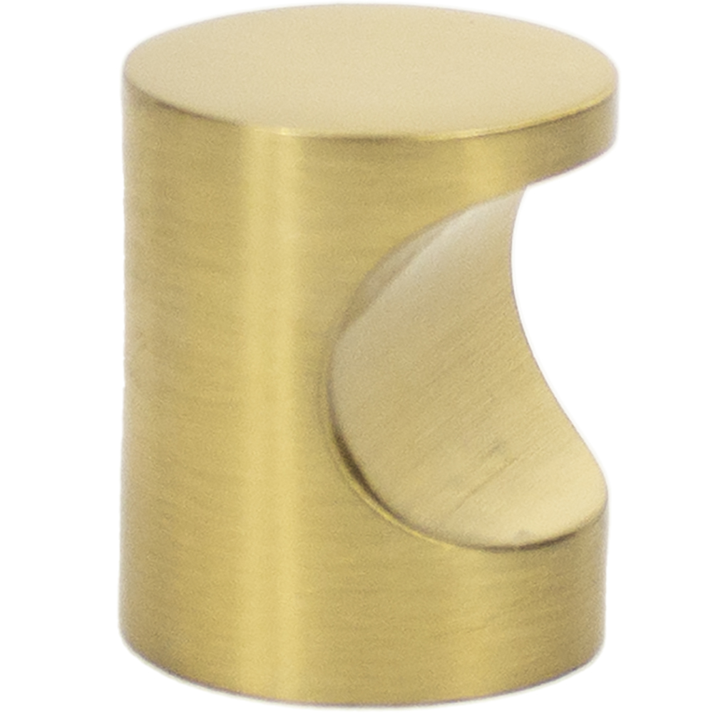 934SB 1 in. Modern Whistle Door Knob - Satin Brass