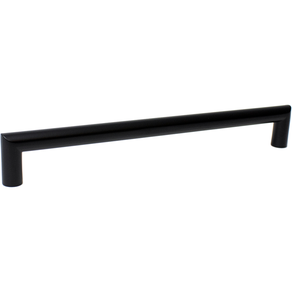 943BLK 9 in. Center Modern Round Cabinet Pull - Black