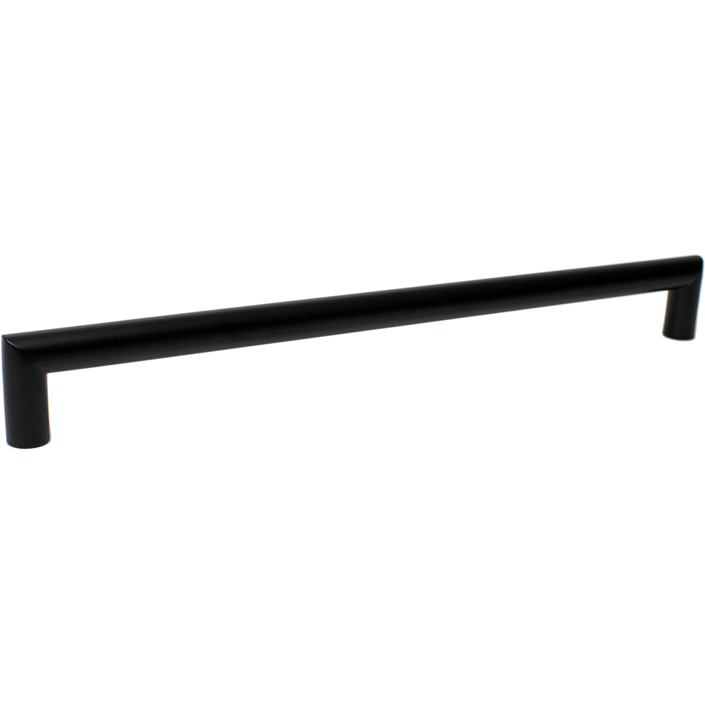 944BLK 11 in. Center Modern Round Pull - Black