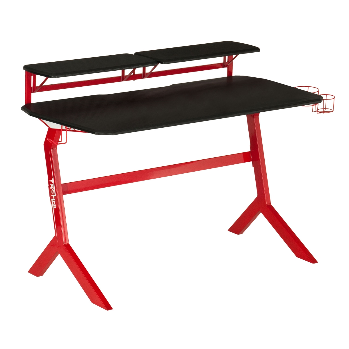 Picture of Techni Sport RTA-TS201-RED Stryker Gaming Desk, Red
