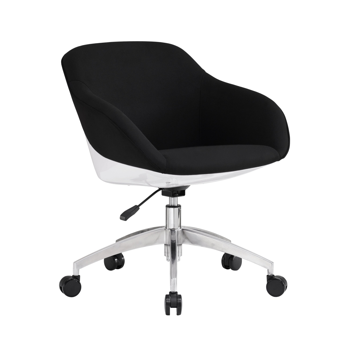 RTA-941C-BK Home Office Upholstered Task Chair, Black