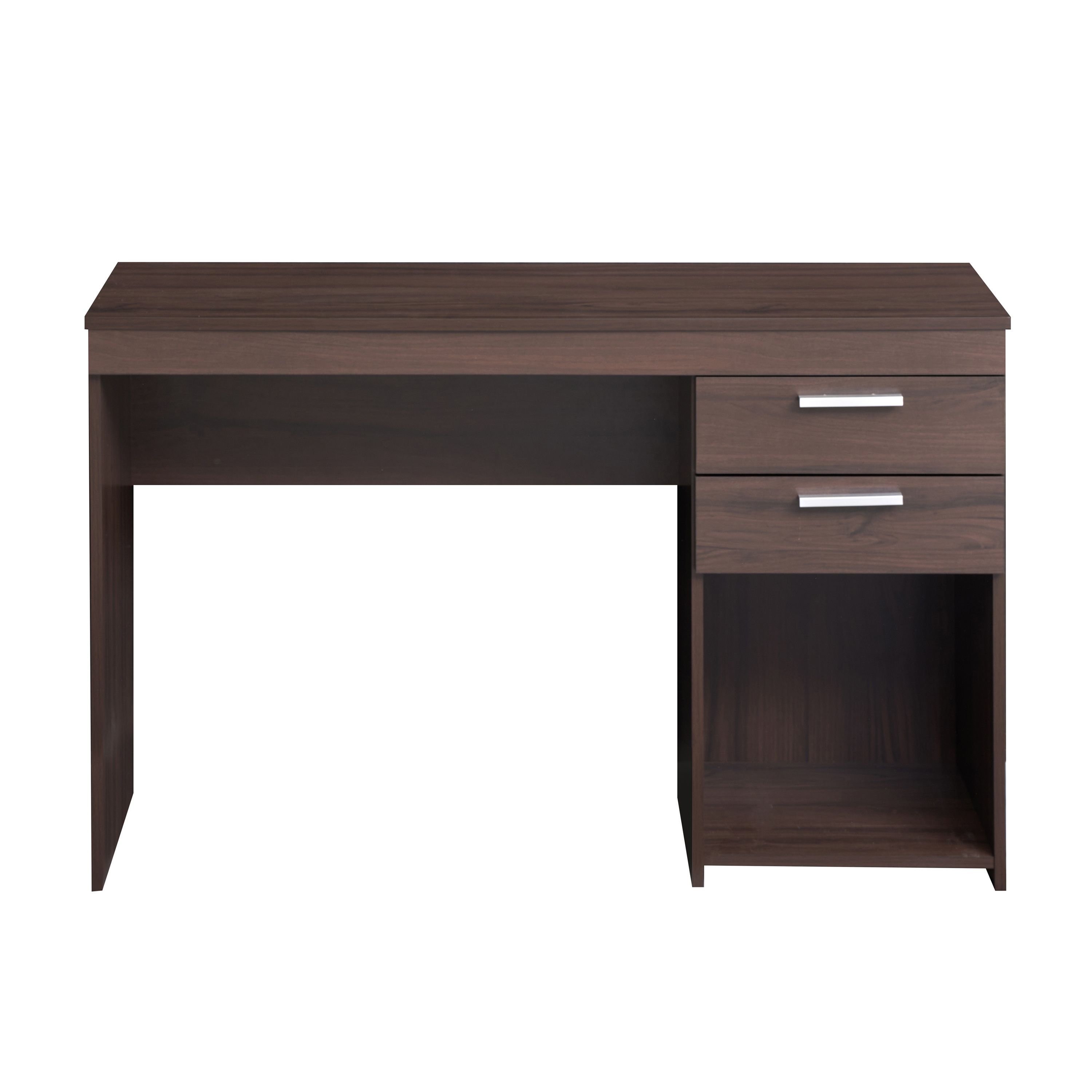 Home Office Workstation with Storage, Espresso