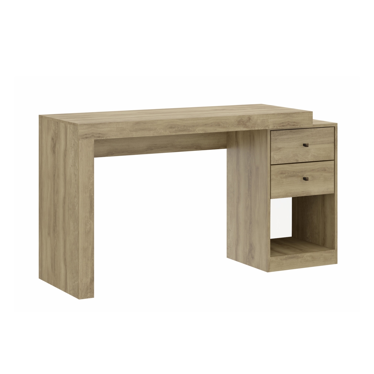 14.65 cu. ft. Expandable Home Office Desk, Pine
