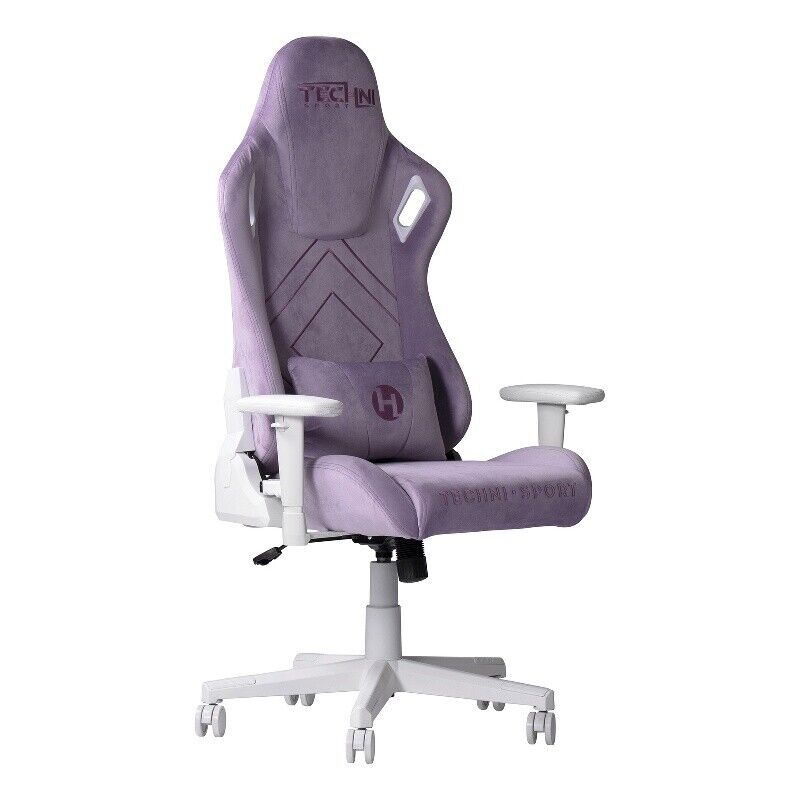 Picture of Techni Sport RTA-TSF45C-PPL Velvet Gaming Chair&#44; Purple