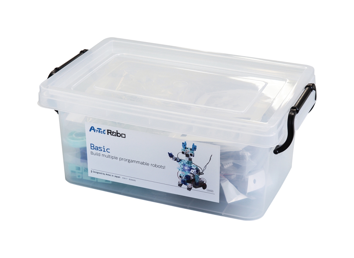 Picture of Artec Co.&#44; Ltd. 94928 ArtecRobo Basic (Plastic Case) - Programmable robot kit for STEAM and coding education