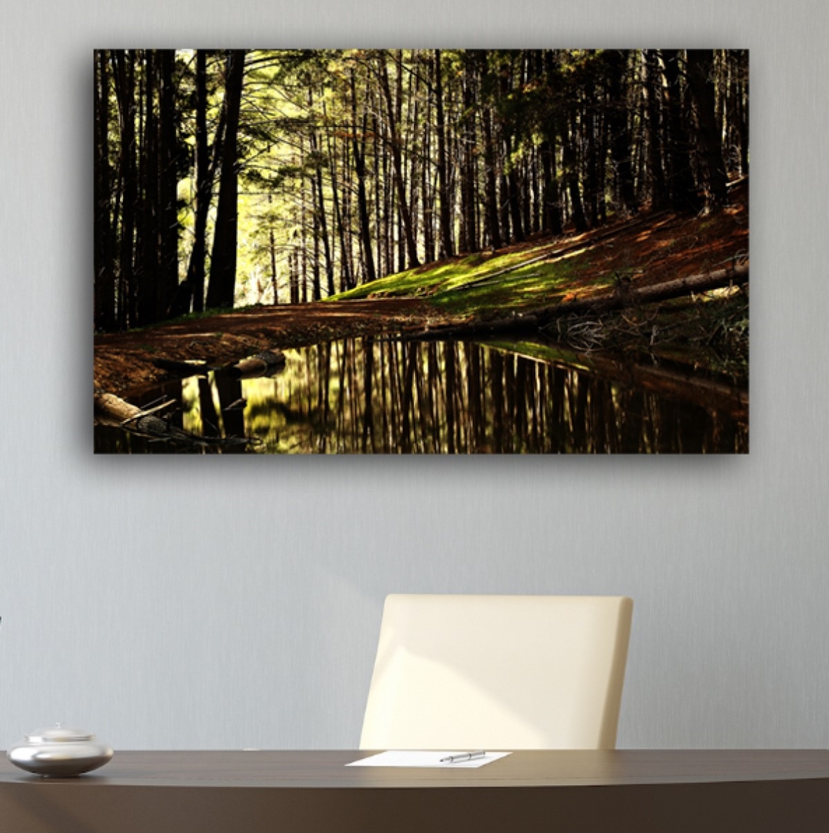Into The Forest Nature Photography Canvas Art, 20 x 30 in.
