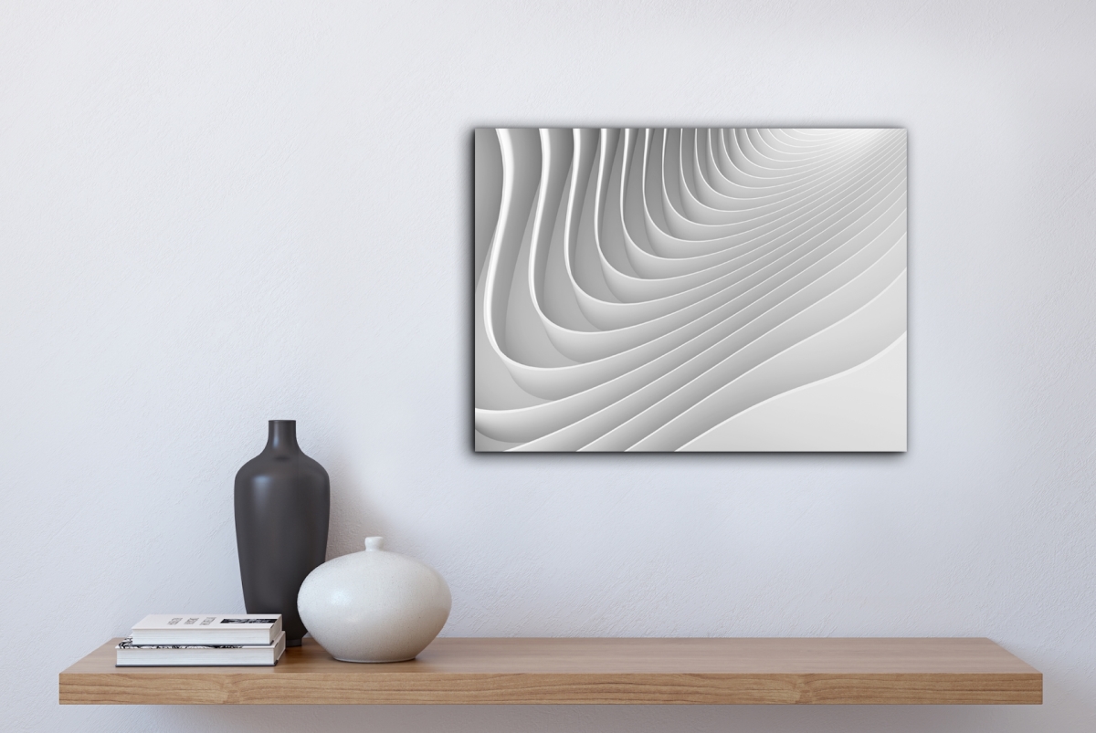 Waves Abstract Canvas Art, 20 x 30 in.