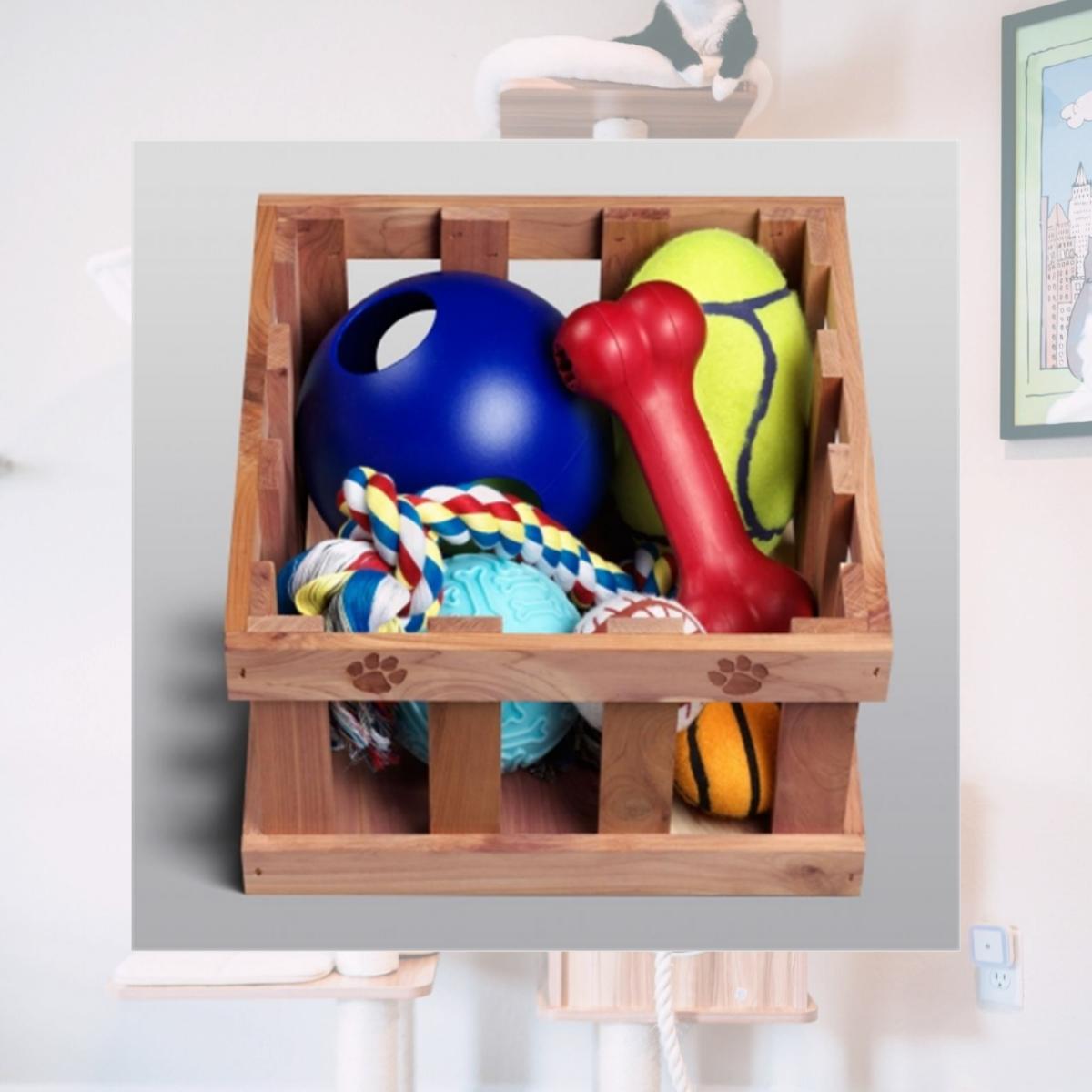 Picture of Cedar Pet toy Box
