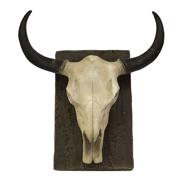 Picture of AFD Home 11193346 Steer Skull - Wall Mount, Multi Color