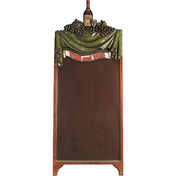 Wine & Dine Chalkboard with Stand - Multi Color