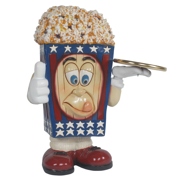 Picture of AFD Home 10367800 Popcorn Waiter Figurines - 3 ft.&#44; Multi Color
